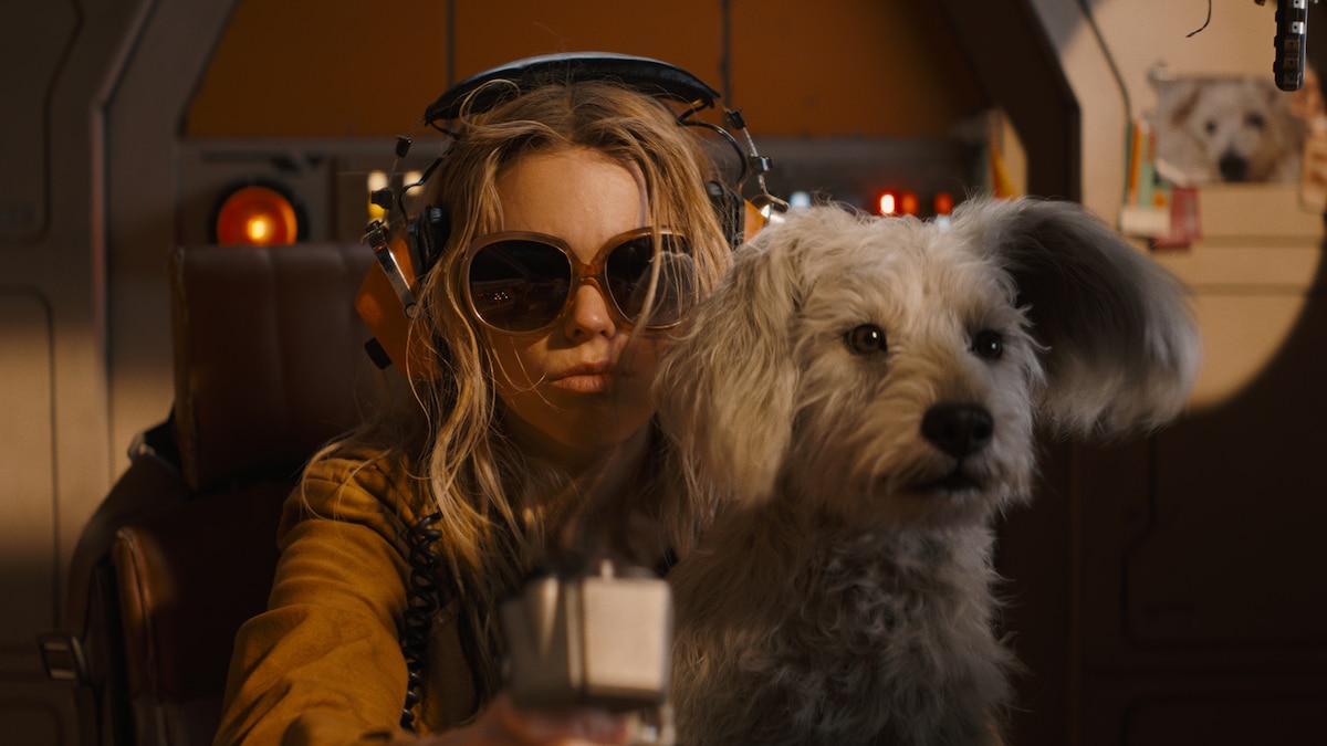 Milly Alcock as Supergirl in official film artwork